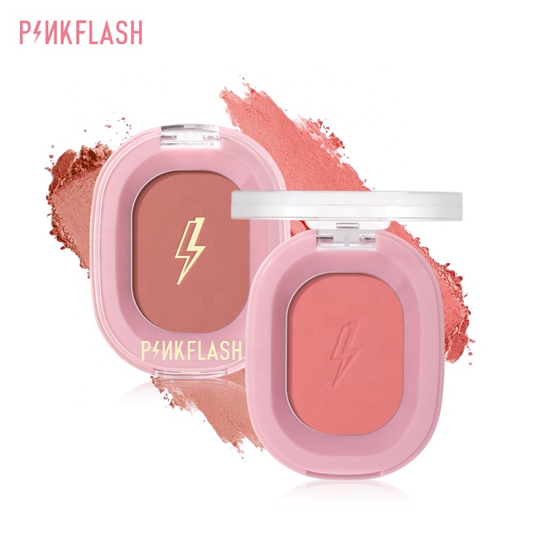 PINKFLASH PF-F01 Delicate Powder Blush - Extremely Pigmented Cheek Colour